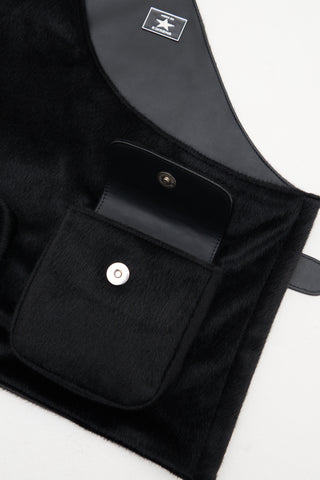 Ashante Warrior Half Cloth Shoulder Bag